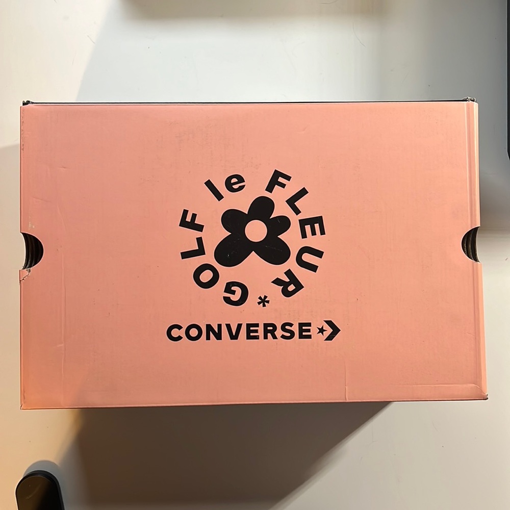 Golf Le Fleur x Chuck 70 Hi Quilted Velvet Tillandsia Purple Shoe